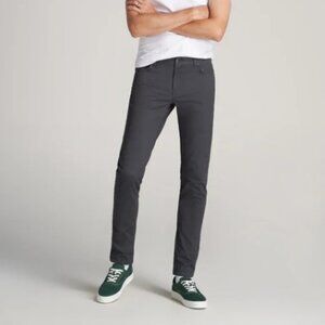 American Tall – Size 28/36 Iron Grey –Carman TAPERED Fit Five Pocket Mens Pants